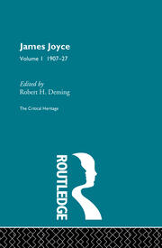 James Joyce.  Volume I: 1907-27 book cover
