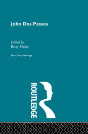 John Dos Passos book cover