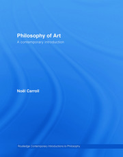 Philosophy of Art: A Contemporary Introduction book cover