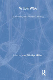 Who's Who in Contemporary Women's Writing book cover