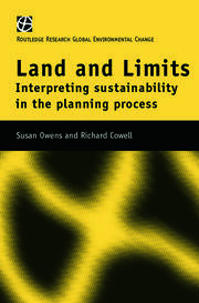 Land and Limits: Interpreting Sustainability in the Planning Process book cover