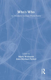 Who's Who in Twentieth Century World Poetry book cover