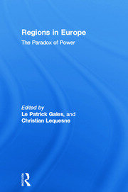 Regions in Europe: The Paradox of Power book cover