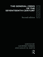The General Crisis of the Seventeenth Century book cover