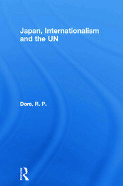 Japan, Internationalism and the UN book cover