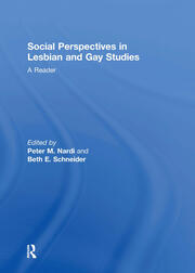 Social Perspectives in Lesbian and Gay Studies: A Reader book cover