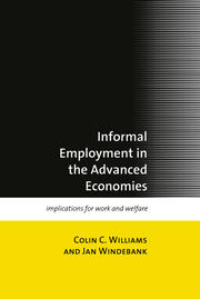 Informal Employment in Advanced Economies: Implications for Work and Welfare book cover