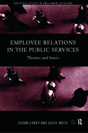 Employee Relations in the Public Services: Themes and Issues book cover