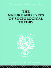 The Nature and Types of Sociological Theory book cover