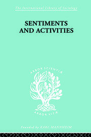 Sentiments and Activities book cover
