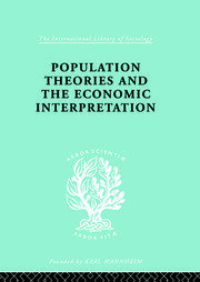 Population Theories and their Economic Interpretation book cover