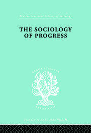 The Sociology of Progress book cover