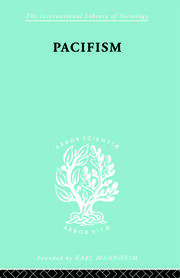 Pacifism book cover