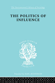 Politics Of Influence   Ils 48 book cover