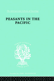 Peasants in the Pacific: A Study of Fiji Indian Rural Society book cover