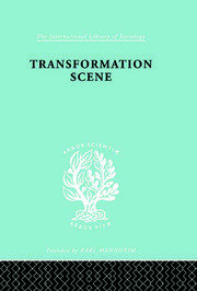 Transformation Scene: The Changing Culture of a New Guinea Village book cover