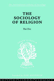Soc Relign Pt5:Typ Rel  Ils 83 book cover