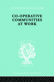 Co-Operative Communities at Work book cover