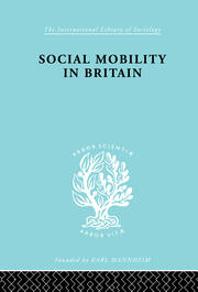 Social Mobility in Britain book cover