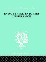 Indust Injuries Insur  Ils 152 book cover