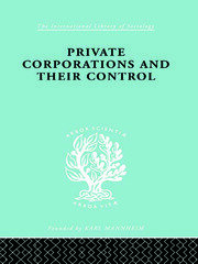 Private Corporations and their Control: Part 2 book cover