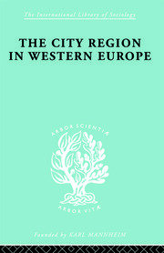 The City Region in Western Europe book cover