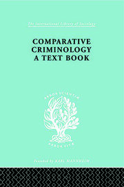 Comparative Criminology: A Textbook book cover