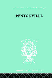 Pentonville: A Sociological Study of an English Prison book cover