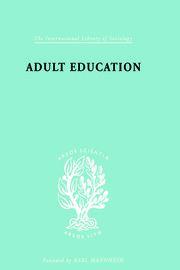 Adult Education: A Comparative Study book cover