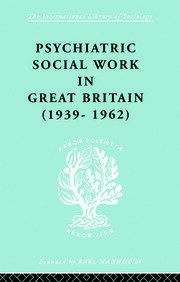Psych Soc Work Gt Brit Ils 264 book cover