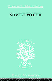Soviet Youth: Some Achievements and problems book cover