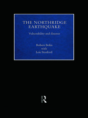 The Northridge Earthquake: Vulnerability and Disaster book cover