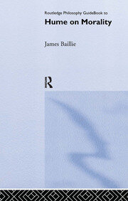 Routledge Philosophy GuideBook to Hume on Morality book cover