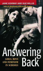 Answering Back: Girls, Boys and Feminism in Schools book cover