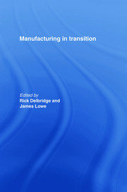 Manufacturing in Transition book cover