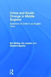Crime and Social Change in Middle England: Questions of Order in an English Town book cover