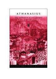 Athanasius: The Coherence of his Thought book cover