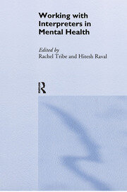Working with Interpreters in Mental Health book cover