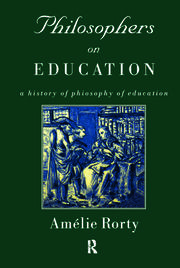 Philosophers on Education: New Historical Perspectives book cover