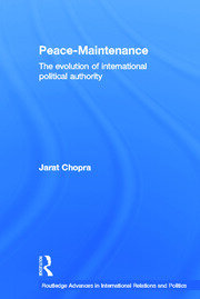 Peace Maintenance: The Evolution of International Political Economy book cover