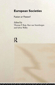 European Societies: Fusion or Fission? book cover