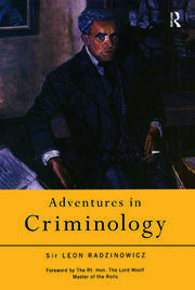 Adventures in Criminology book cover
