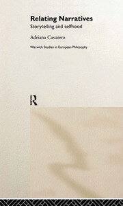Relating Narratives: Storytelling and Selfhood book cover