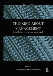 Thinking About Management: A Reflective Practice Approach book cover