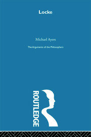 Locke - Arg Phil book cover