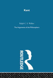 Kant - Arg Phil book cover