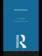 Schopenhauer  - Arg Phil book cover