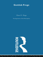 Frege - Arg Philosophers (RPD) book cover