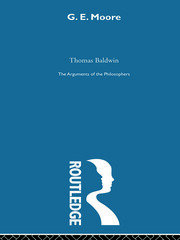 Moore - Arg Philosophers book cover