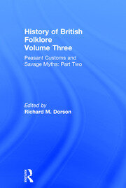 History of British Folklore: Volume 3 book cover